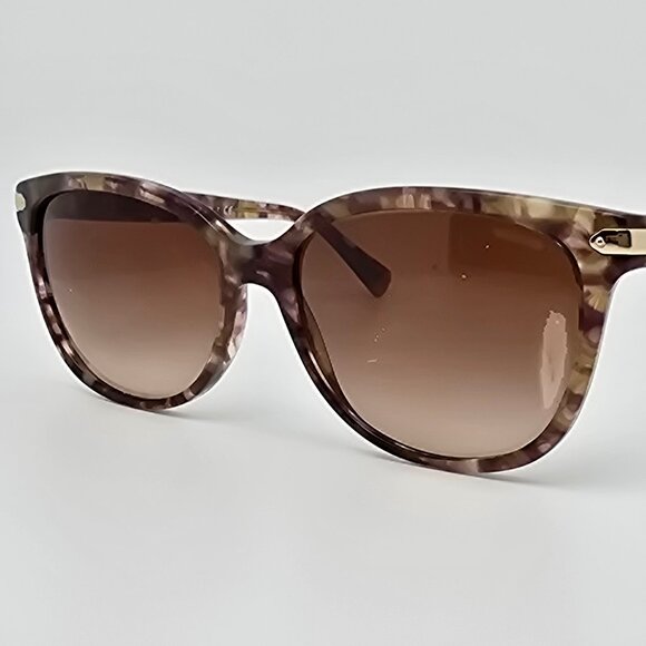 Coach HC8132 L109 528713 Confetti Brown Frame Brown Gradient Lens Sunglasses - Picture 1 of 15
